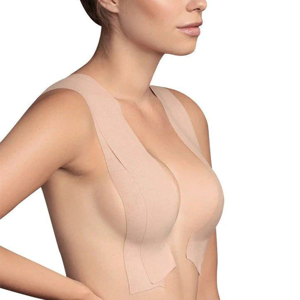 5M Cinta adhesiva levanta busto para mujer color nude. Venda adherible de  algodón para el levantamiento de senos sin brasier. Ideal para blusas,  vestidos o Bikinis. Boob Tape : : Ropa, Zapatos